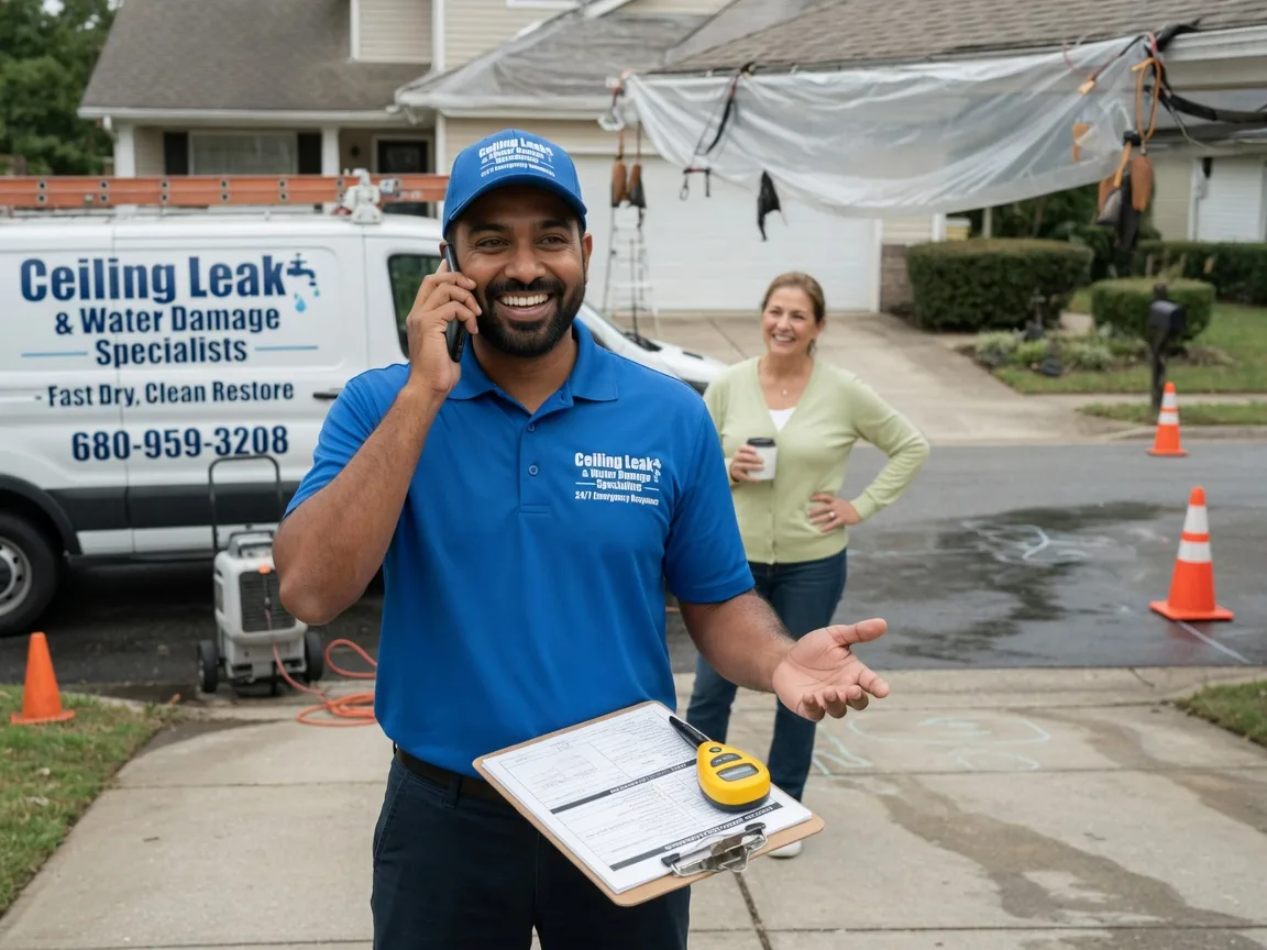 Ceiling Leak Cleanup West Chesterfield, NH FAQs